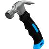 Acooruiteng Stubby - Martello da carpentiere Glat Hammer antiscivolo, piccolo, multifunzione, con manico antiscivolo, per fai da te, riparazione, campeggio, lavori di legno, manutenzione della casa