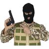 FIESTAS GUIRCA | Pistola Giocattolo Nera (23 cm) - Accessorio per Costume da Poliziotto, Militare o Ladro - Ideale per Halloween, Carnevale e Feste in Maschera - Per Bambini e Adulti - Nero