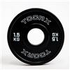 TOORX PROFESSIONAL LINE Coppia dischi microcarichi gommati da 1,5 kg