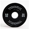 TOORX PROFESSIONAL LINE Coppia dischi microcarichi gommati da 2 kg