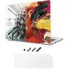 TeDaWen Custodia compatibile con MacBook Air 13,6 pollici 2022-2025 Modello A3240 M4 A2681 A3113 M3 M2 Chip, stampato modello duro Shell Laptop Skin per MacBook Air 13,6 - Cervello creativo