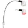 Batsystem Luce testa letto 6 LED titanio Batsystem
