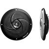 Osculati Coppia di casse stereo ultra piatte doppio cono nere 4" Marine Nautiche Altoparlanti Nautici Osculati