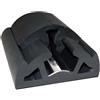 Tessilmare Profilo parabordo Bino nero 90 mm - 12 mt Bottazzo Parabordi Paracolpi - 12 MT Tessilmare