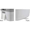 Tecma Kit fissaggio a pagliolo Porta Potti X65 Staffa Tecma