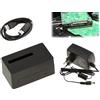 Kalea-INFORMATIQUE Docking Station per Disco SAS, Collegamento USB3.0 5G, Alimentazione 12V 2A. Supporto da 18 TB - Dock per HDD USB Serial Attached SCSI SAS