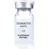 Dermastir White Vials - Trattamento Viso Anti-Macchie con Peptidi, Vitamina C, Arbutina e Glutatione - Riduce le Macchie Scure, Risultato Uniformante e Illuminante - Made in France, 10 Fiale da 5ml