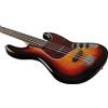 EKO VJB-200 Sunburst BASSO ELETTRICO NERO Entry Level 21 Tasti Tiglio Acero NEW