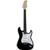 EKO S-300 Black Chitarra Elettrica Stratocaster S/S/S 22 Tasti 2 Toni 1 Volume