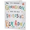 Piccadilly Greetings Regal Publishing - Biglietto di auguri di compleanno per nipote, 20,3 x 15,2 cm