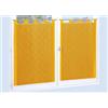 Atout Ciel Coppia di tende a zampa pronte da appendere, 2 x 60 x 90 cm, giallo senape