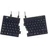 R Go Tools R-Go Split Keyboard, design ergonomico con tastiera divisa e indicatore di pausa integrato, layout QWERTY (UK), cablato USB, nero
