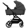 KINDERKRAFT Duo Carrozzina e Passeggino YOXI 2 in 1 GREY