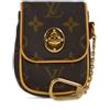 Louis Vuitton Pre-Owned - Portachiavi Pochette Turam 2006 - Donna - PVC - Taglia unica - Marrone