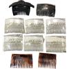 JEAN PAUL 10 PETTININI FIANCHINI CAPELLI JEAN PAUL FERMAGLI PINZE MOLLETTE VINTAGE CM 6-10