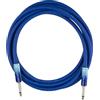Fender® »OMBRÉ INSTRUMENT CABLE« Cavo per strumenti | 3 Metri | Jack dritto | Colore: Belair Blue