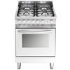 Lofra MB66MF Cucina Gas 4 Fornelli con Forno Elettrico da 60 cm Bianco