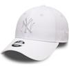 New Era New York Yankees League Essential White 9Forty Women cap