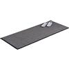Relaxdays 10021902_761 Zerbino Asciugapassi, Tappeto da Ingresso, per Interni, Grande, Sottile, Nero-Grigio, 80x200 cm