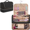Yarwo Custodia da Viaggio Doppio Strato per Dyson Airwrap Styler, Nero | Scomparti Imbottiti Organizzati, Tasche Multiple, Gancio Antiscivolo, Protezione Antiurto, Ideale per Viaggi