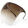 FEISEDY Occhiali da Sole Antiappannamento Occhiali-stile Visiera Protettiva Face Shield Occhiali da Sole con Protezione per il Viso Uomo Donna Grandi B2781