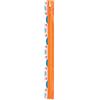 Opti P60-55-00693 - Cerniera lampo in 100% poliestere, colore: arancione, 55 cm