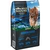 Dehner Wild Nature - Cibo per gatti con lago di montagna, senza cereali, senza zucchero, per gatti adulti, salmone, 1,5 kg