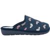 Scholl LAUREN EMBROIDERED FELT CIABATTA WOMAN NAVY BLUE/MULTI 41