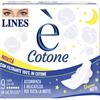Fater LINES E' COTONE ALI ASSORBENTE ESTERNO NOTTE 9 PEZZI