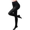 Sanagens Collant Victoria 140 den in microfibra coprente Calze a compressione graduata Donna NERO- Size 1