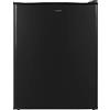 Exquisit Mini freezer GB60-150E, nero, capacità 42 l, colore nero, piccolo e compatto, chiusura della porta sostituibile, congelatore