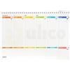 Dulico Planner settimanale 2026 con Spirale Metallica e Copertina Impermeabile formato A4-29,7x 21cm, 50 settimane da compilare fronte e retro Eco - Planner settimanale 2025 2026 da Scrivania orizzontale