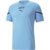 Puma Manchester City Stagione 2021/22, Attrezzatura da Gioco, Maglia, Uomo, Team Light Blue-Peacoat, S