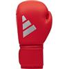 adidas Guantoni da boxe Speed 50, adulti, boxing gloves 12oz, guanti punching comodi e durevoli, rossi