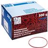 ALCO-Albert - Anelli di gomma Ø 100 mm, 500 g rossi