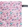 Nerthus FIH 1168 borsa merenda termica bambino chiusura a strappo riutilizzabile porta panino design unicorni ideale per la scuola