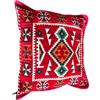 generic Echespirit Cuscino 40x40 cm Stile Etnico Egiziano Cuscini per divani Decorativo Cotone 100% Biancheria Cuscino copricuscini Divano Caso Federa per Cuscino 40x40 cm Imbottito Sfoderabile (Rosso)