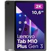 Lenovo Tab M10 Plus Storm Grey LTE 128GB Memoria 4GB Ram Display 10.6" TB128XU