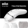 Braun Silk·expert Pro 3 Epilatore LUCE PULSATA, Epilazione A Casa, Alternativa All'Epilazione laser, Con Custodia, 3 Testine, Idea Regalo, Bianco/Oro, PL32300