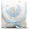 Interbaby Fasciatoio Portatile Pieghevole e impermeabile Bear Sleeping blu.