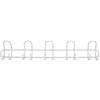 Home>it® striscia con 5 manopole Ø 8 mm x 68,5 x 6,5 x 13 cm bianco