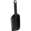 Fiskars Paletta Manuale con Bordo Extra Alto, Lunghezza: 29,1 cm, Resina Sintetica, Nero/Arancione, 1071303