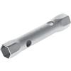 GEDORE Chiave a Tubo Doppia, 27 e 30 mm, Chiave a Tubo Esagonale, Lunga 195 mm, Chiave a Pipa Doppia per Dadi, Chiave a Bussola Meccanico, 26 R 27 x 30, Acciaio Cromato