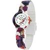 Hip Hop Orologio Analogo Quarzo Ragazza con Cinturino in Silicone HWU0962