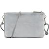 Expatrié Clutch Donna Argenta - Emilie - Borsetta Moda Piccola - Borse per Matrimonio, Festa e Festival - Borsa Tracolla Bicolore - Borsello Elegante - Tracolla Rimovibile