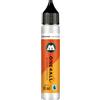 Molotow One4All Refill acrilico 30 ml (inchiostro per ricarica di marcatori acrilici, ad alta copertura e permanente, ad asciugatura rapida, per quasi tutte le superfici) 251 bianco lucido