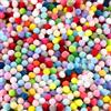 Carehabi 1100 pezzi mini pompon colorati, pompon colorati da 10 mm per il crafting, pompon per il crafting per bambini, pompon colorati per decorazioni artigianali creative fai da te a Pasqua