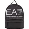 Emporio Armani Zaino uomo EA7 big logo backpack black/silver logo UBS23EA05 245063 Grande