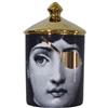 ROTOOY Lina Cavalieri - Vasetto in ceramica per aromaterapia, portacandele, bottiglie decorative per la casa, barattoli decorativi (C2)