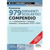 Edizioni Simone Concorso 979 Dirigenti Scolastici - Compendio per la preparazione ai concorsi ordinario e straordinario 2023 - 2024